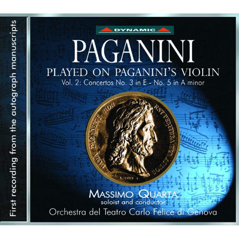 Picture of Orchestra Teatro Carlo Felice - Paganini: Violin Concertos Vol. 2