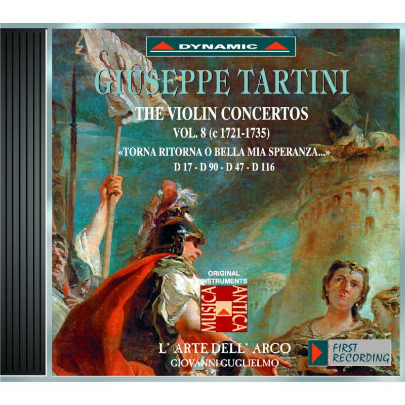 Picture of L'Arte Dell'Arco - Guglielmo - Tartini: The Violin Concertos Vol. 8