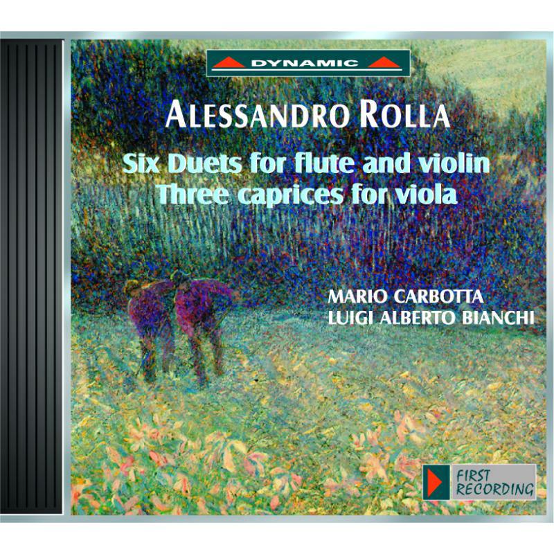 Picture of Mario Carbotta, Bianchi - Rolla: Six Duets For Flute And Violin - Three Caprices For Viola