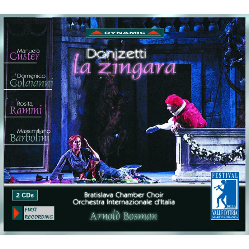 Picture of Manuela Custer, Arnold Bosman - Donizetti: La Zingara