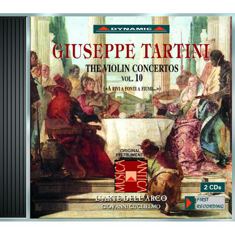 Picture of L'Arte Dell'Arco - Guglielmo - Tartini: The Violin Concertos Vol. 10