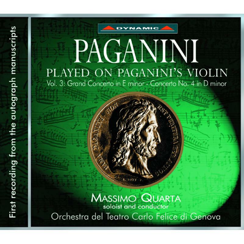 Picture of Massimo Quarta - Paganini: Violin Concertos Vol.3