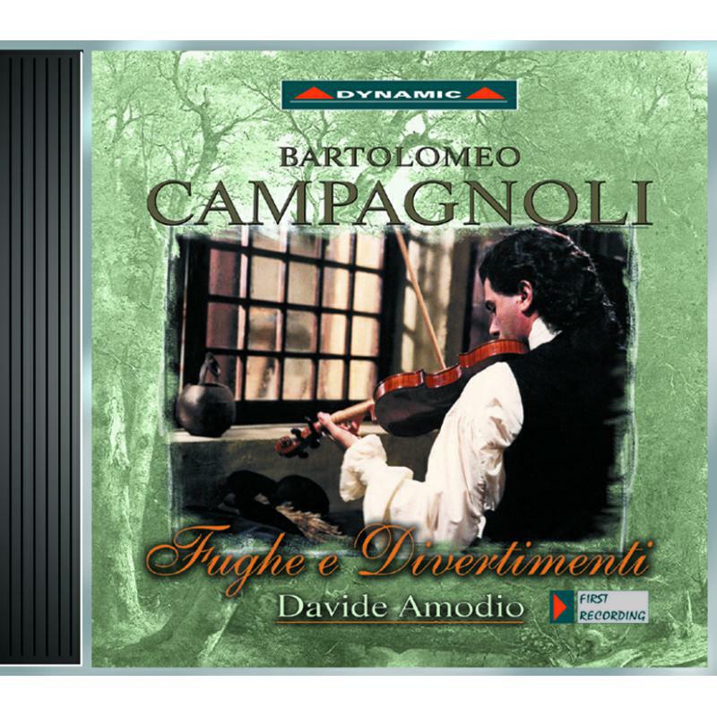 Picture of Davide Amodio, Violin - CAMPAGNOLI: FUGHE DIVERTIMENTI