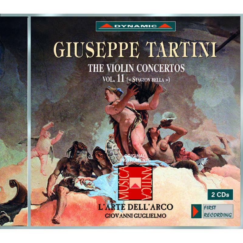 Picture of L'Arte Dell'Arco, Guglielmo - Tartini: The Violin Concertos Vol. 11