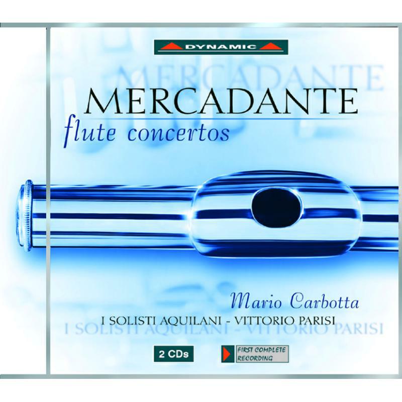 Picture of Mario Carbotta,Vittorio Parisi - Mercadante: Flute Concertos