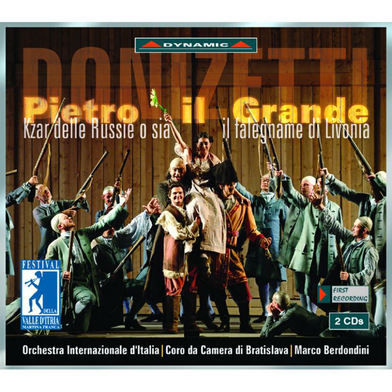 Picture of Vito Priante, Marco Berdondini - Donizetti: Pietro Il Grande
