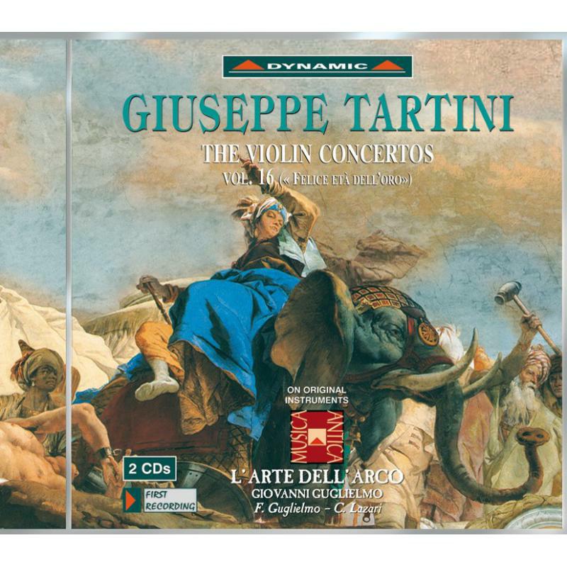 Picture of L?Arte Dell?Arco Ensemble - Tartini: The Violin Concertos Vol.16