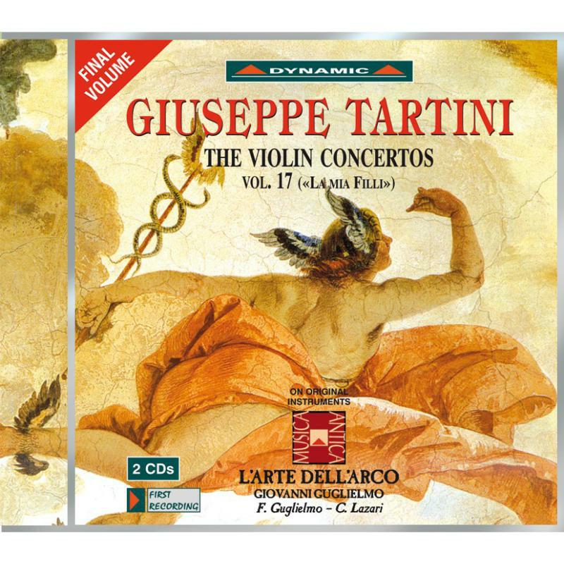 Picture of Guglielmo:L'Arte Dell'Arco - Tartini: The Violin Concertos Vol. 17