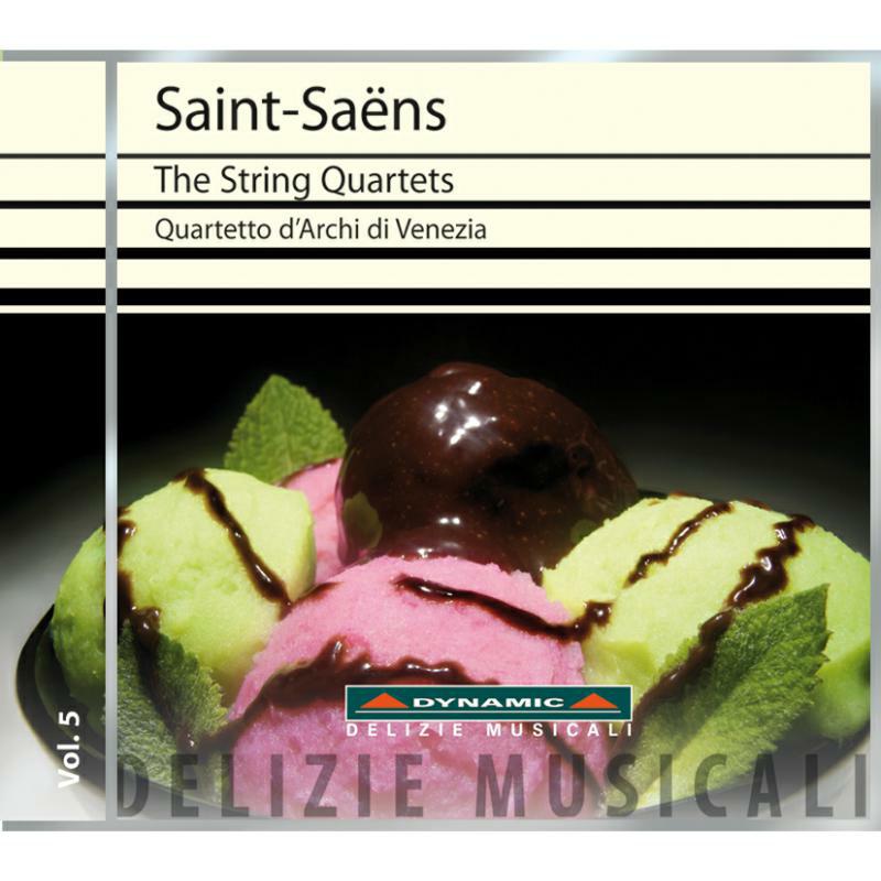 Picture of Quartetto D'Archi Di Venezia - Saint Saens: String Quartets Nos.14/ 15