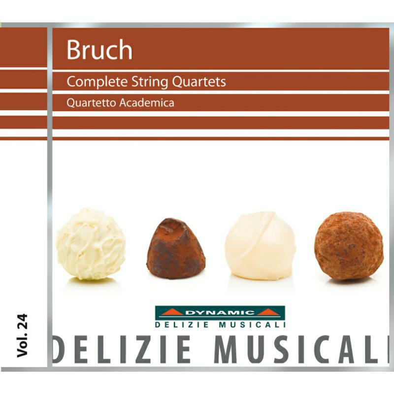 Picture of Quartetto Academica - Bruch: Complete String Quartets Volume 24