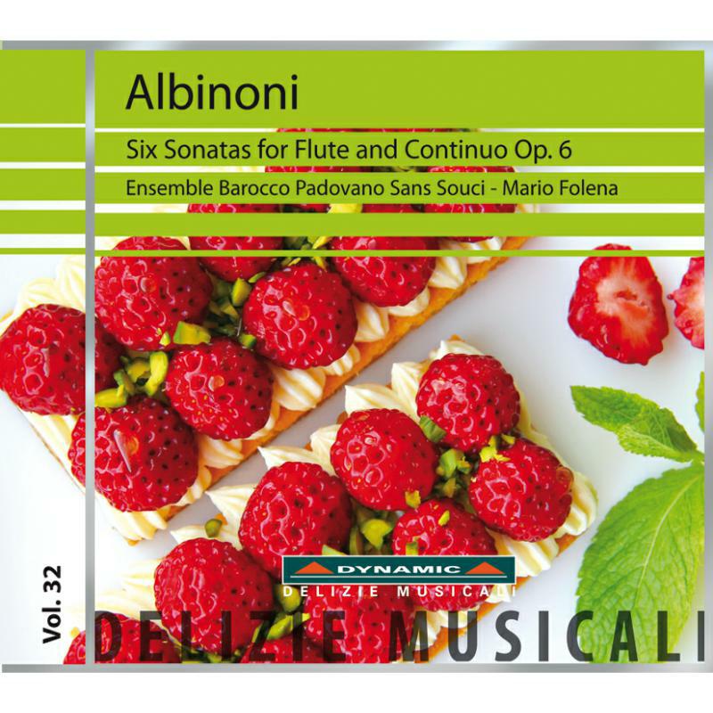 Picture of Mario Folena - Albinoni: Flute Sonatas