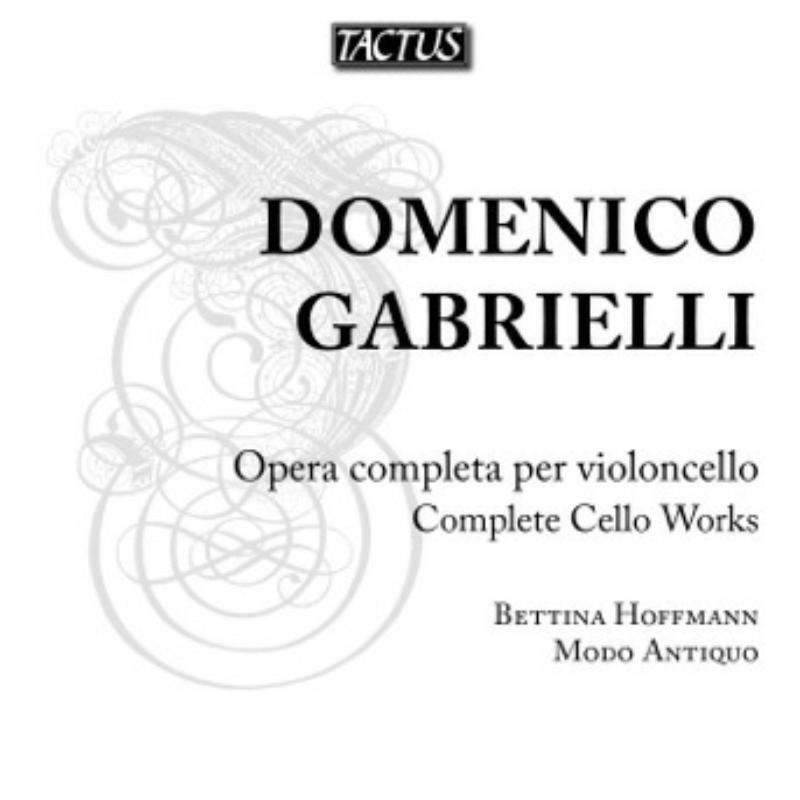 Picture of B. Hoffmann - Modo Antiquo - Gabrielli: Complete Cello Works