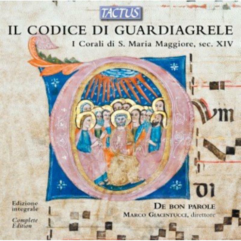 Picture of De Bon Parole:Giacintucci - Guardiagrele: The Chorals Of Maria Aggiore