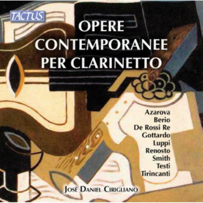 Picture of Jose Daniel Cirigliano - Contemporary Clarinet Works