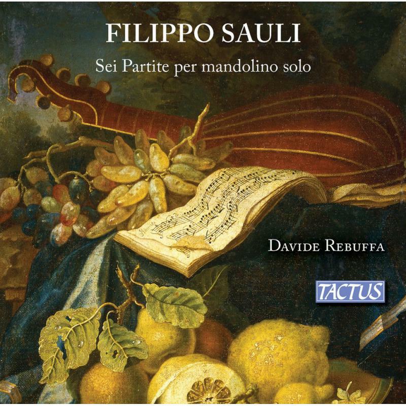 Picture of Davide Rebuffa - Filippo Sauli: Six Partitas for solo mandolin