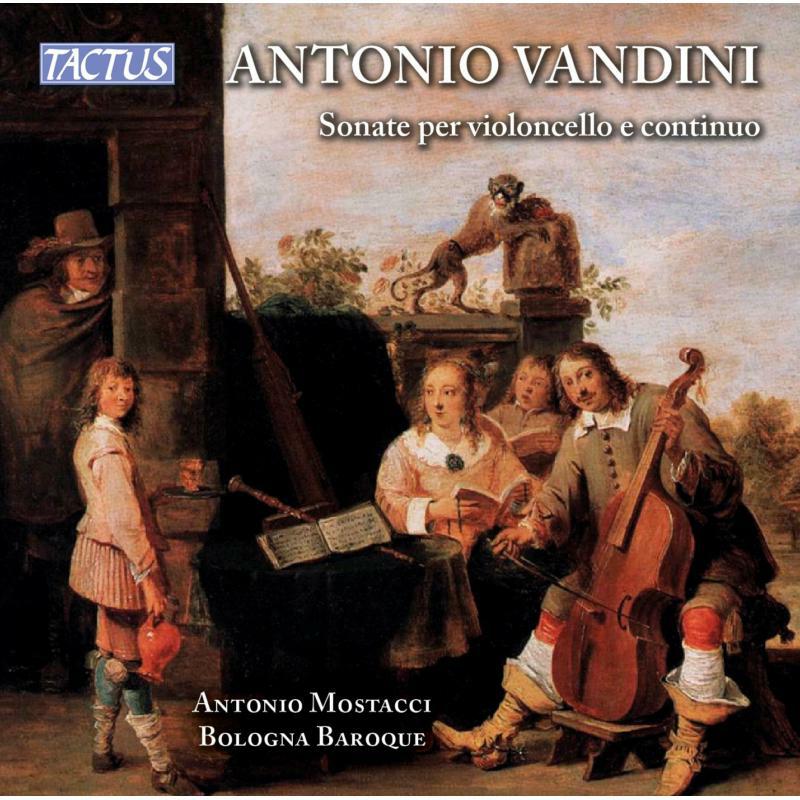 Picture of Bologna Baroque Ensemble - Antonio Vandini: Sonatas for Cello and Continuo