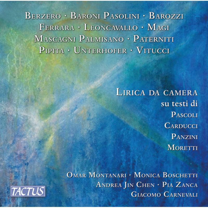 Picture of Boschetti/Zanca/Montanari - Lirica da Camera sui testi di Pascoli, Moretti, Panzini, Moretti