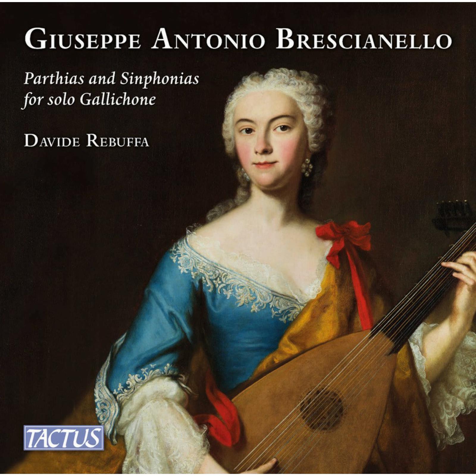Picture of Davide Rebuffa - Giuseppe Antonio Brescianello: Partite e Sinfonie per gallichone solo (ca. 1740)