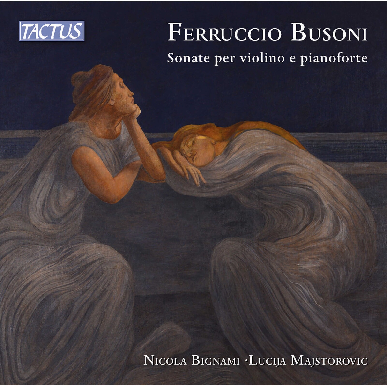 Picture of Nicola Bignami; Lucija Majstorovic - Ferruccio Busoni: Sonatas for violin and piano
