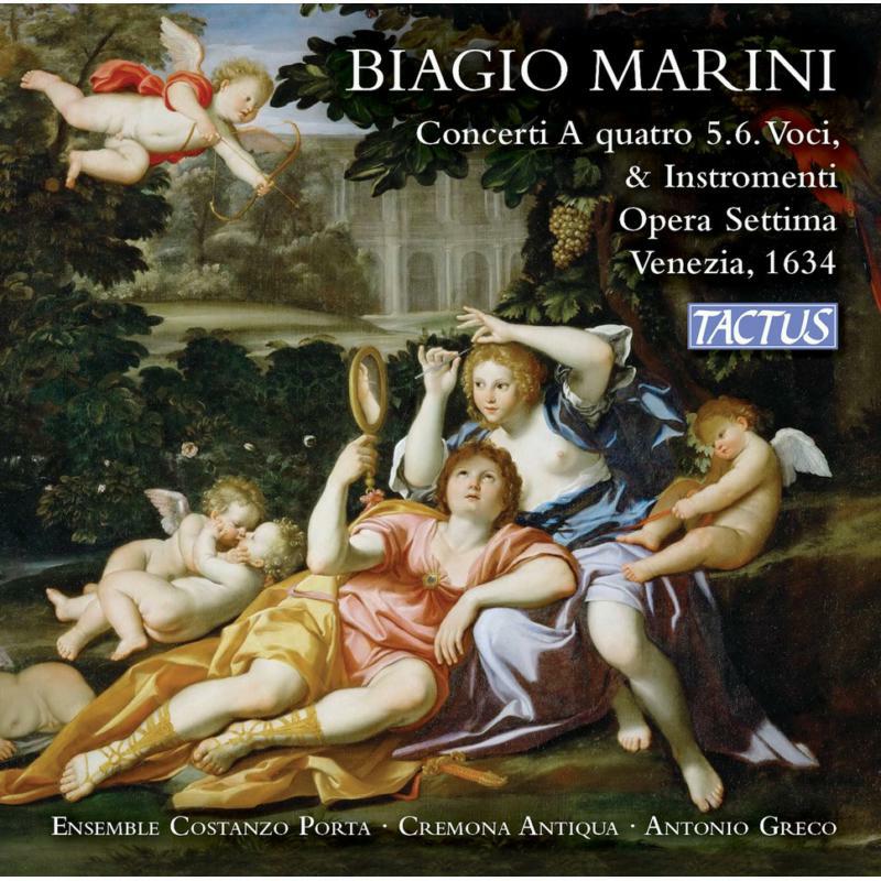 Picture of Ensemble Costanzo Porta - Biagio Marini: Concerti a quatro 5.6. Voci & Instromenti Opera Settima