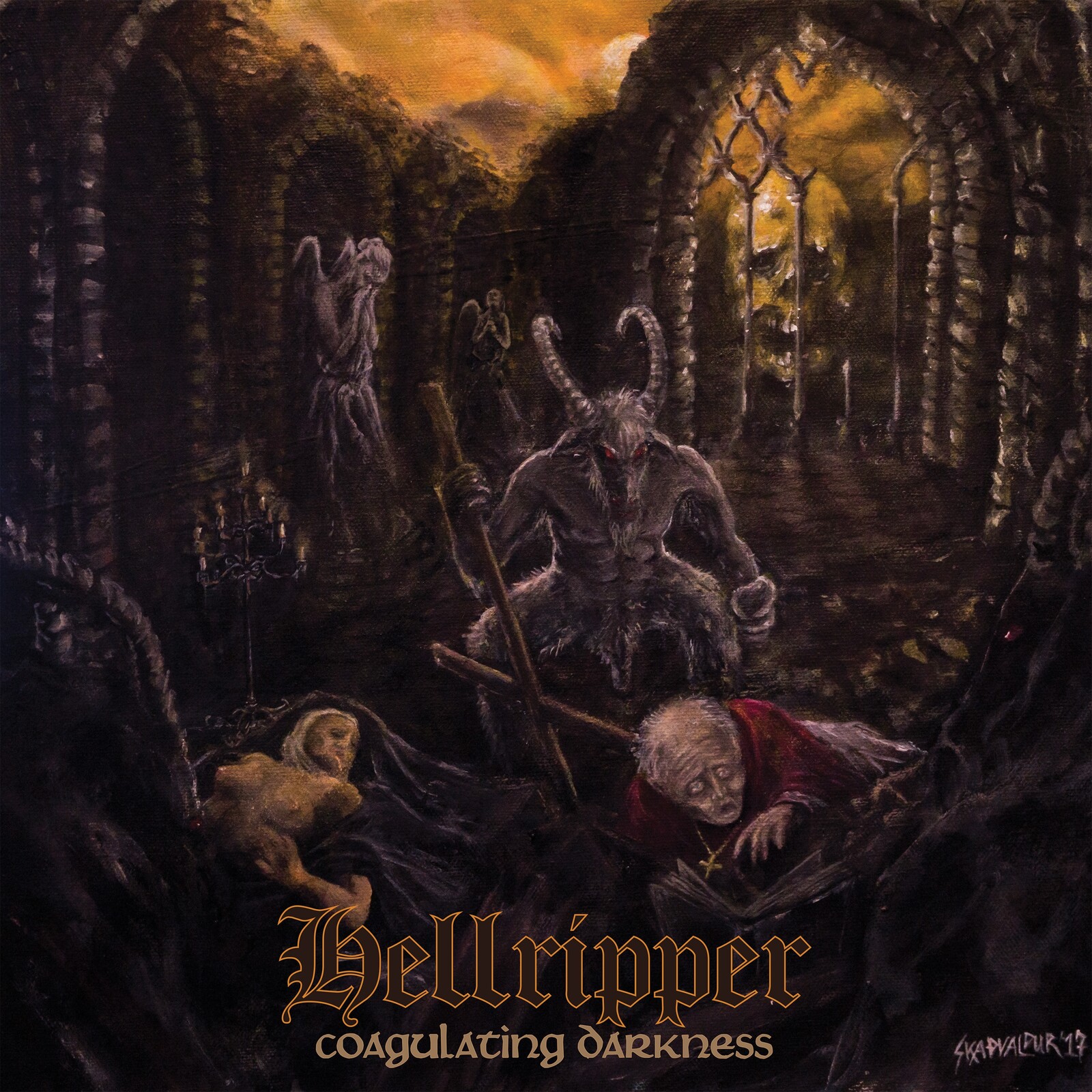 Picture of Hellripper - Coagulating Darkness