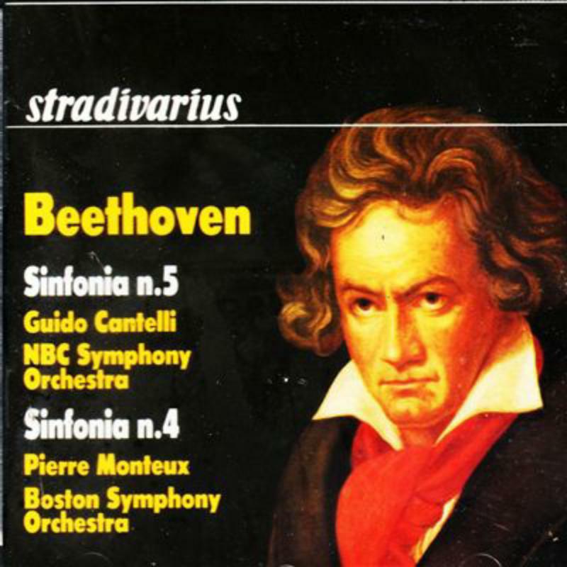 Picture of Monteux/Cantelli - Beethoven: Sinfonia No.4+5