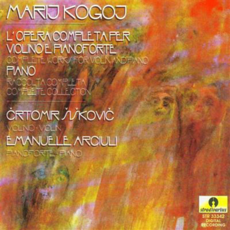 Picture of Siskovic/Arciuli - Kogoj: Opera comp.violin & piano