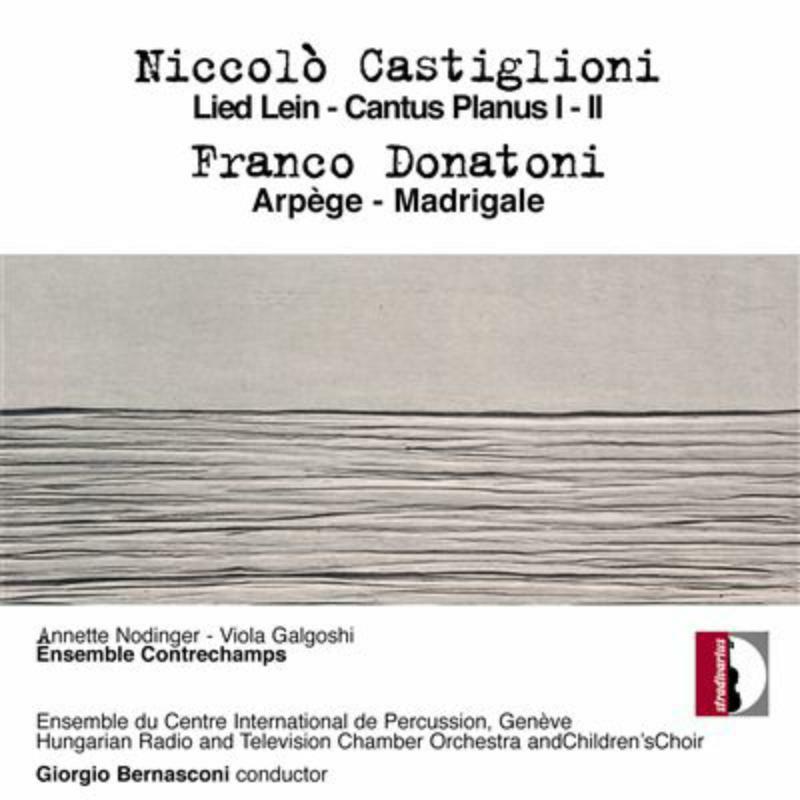Picture of Ensemble Contrechamps - Castglioni: Liedlein