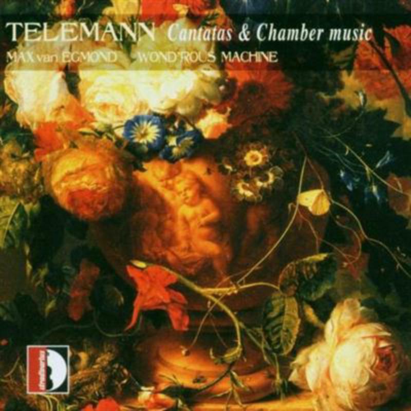 Picture of Van Egmond/Wondrous Machine - Telemann: Cantatas & Chamber music