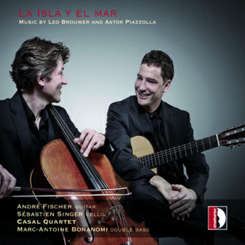 Picture of Fischer/Singer/Casal Quartet - Piazzolla,Brouwer: La Isla y el Mar