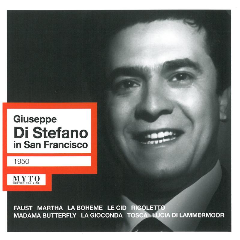 Picture of G. Di Stefano;San Fransisco Associsation Orchestra - Di Stefano in San Fransisco  (1950)