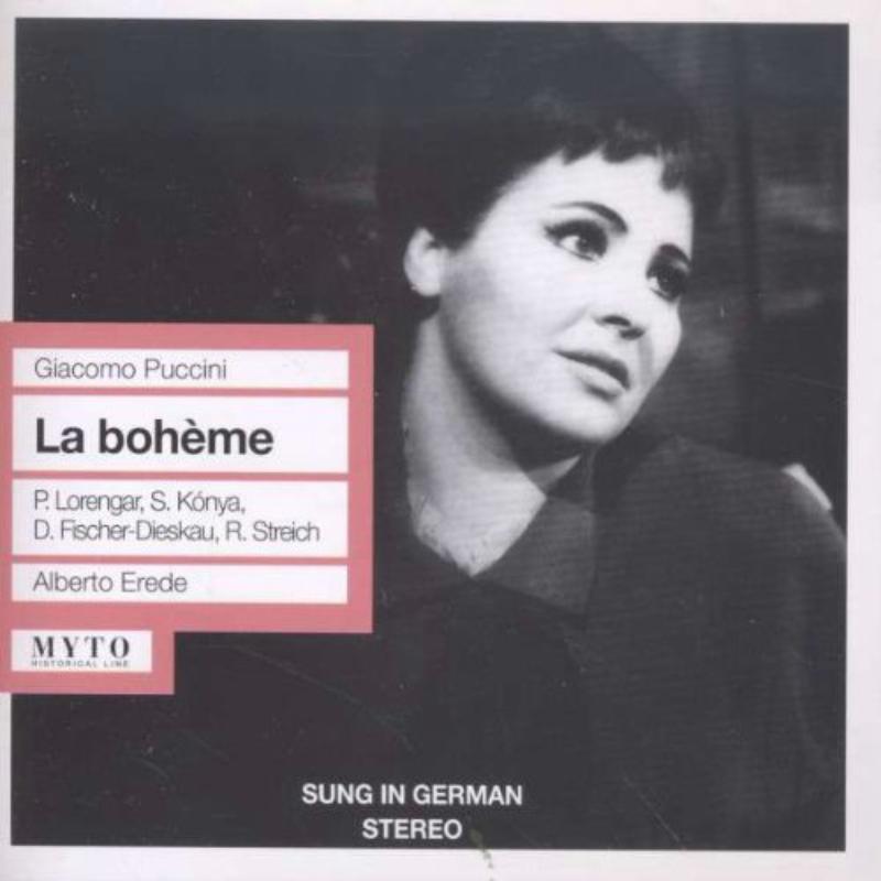 Picture of Lorengar/Streich/Konya/Dieskau - La Boheme (Sung in German - Berlin 1960)