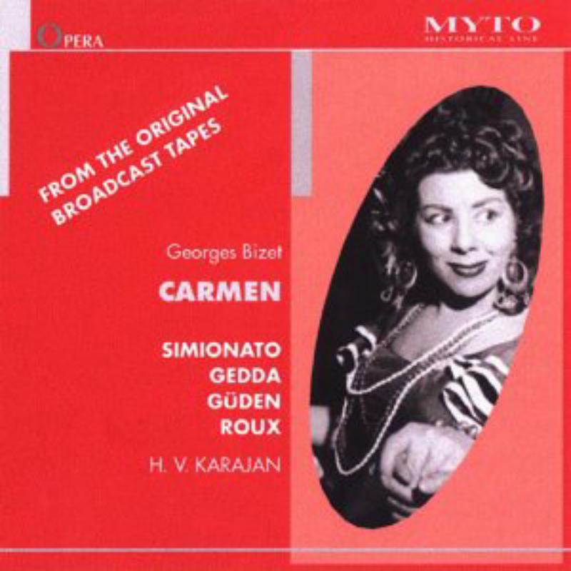 Picture of Simionato/Gedda/Guden/Roux;Wie - Carmen