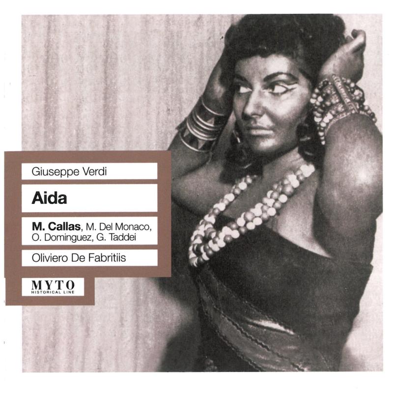 Picture of Del Monaco-Callas-Taddei; Mexico 03.07.1951 - Aida