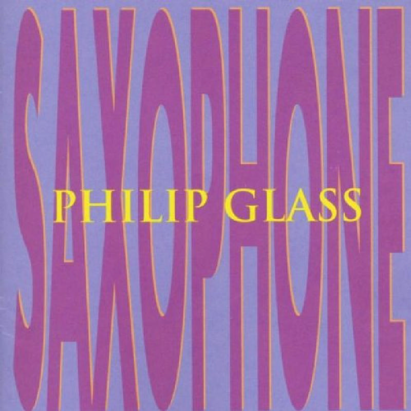 Picture of Various - Philip Glass: Saxophone