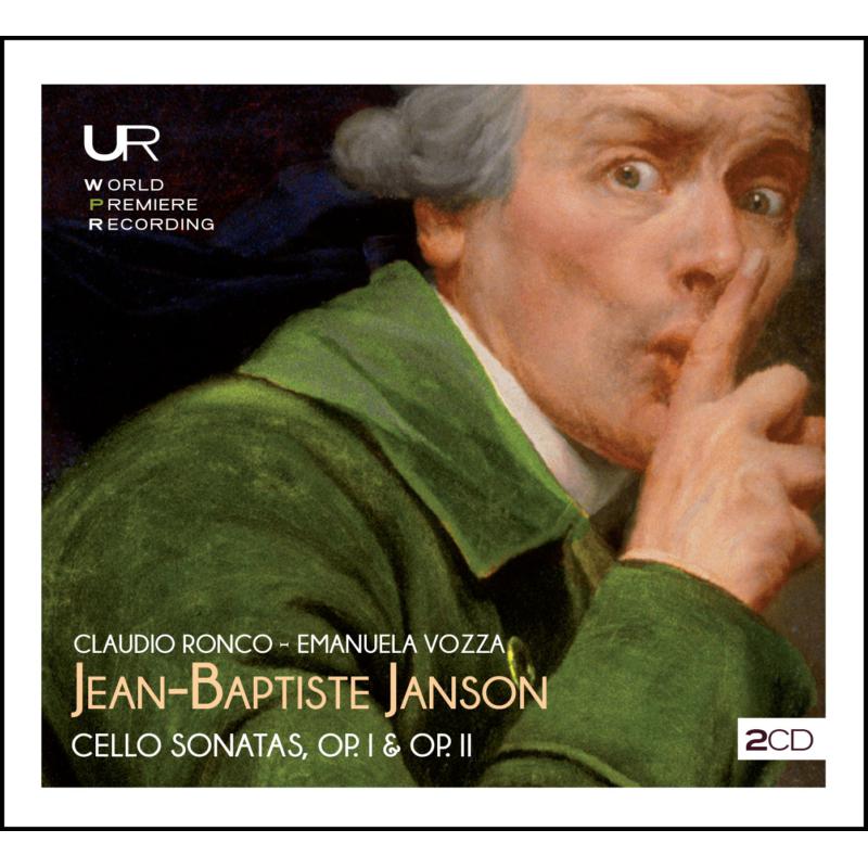 Picture of Claudio Ronco & Emanuel Vozza - Janson: Cello Sonatas Ops. I & II