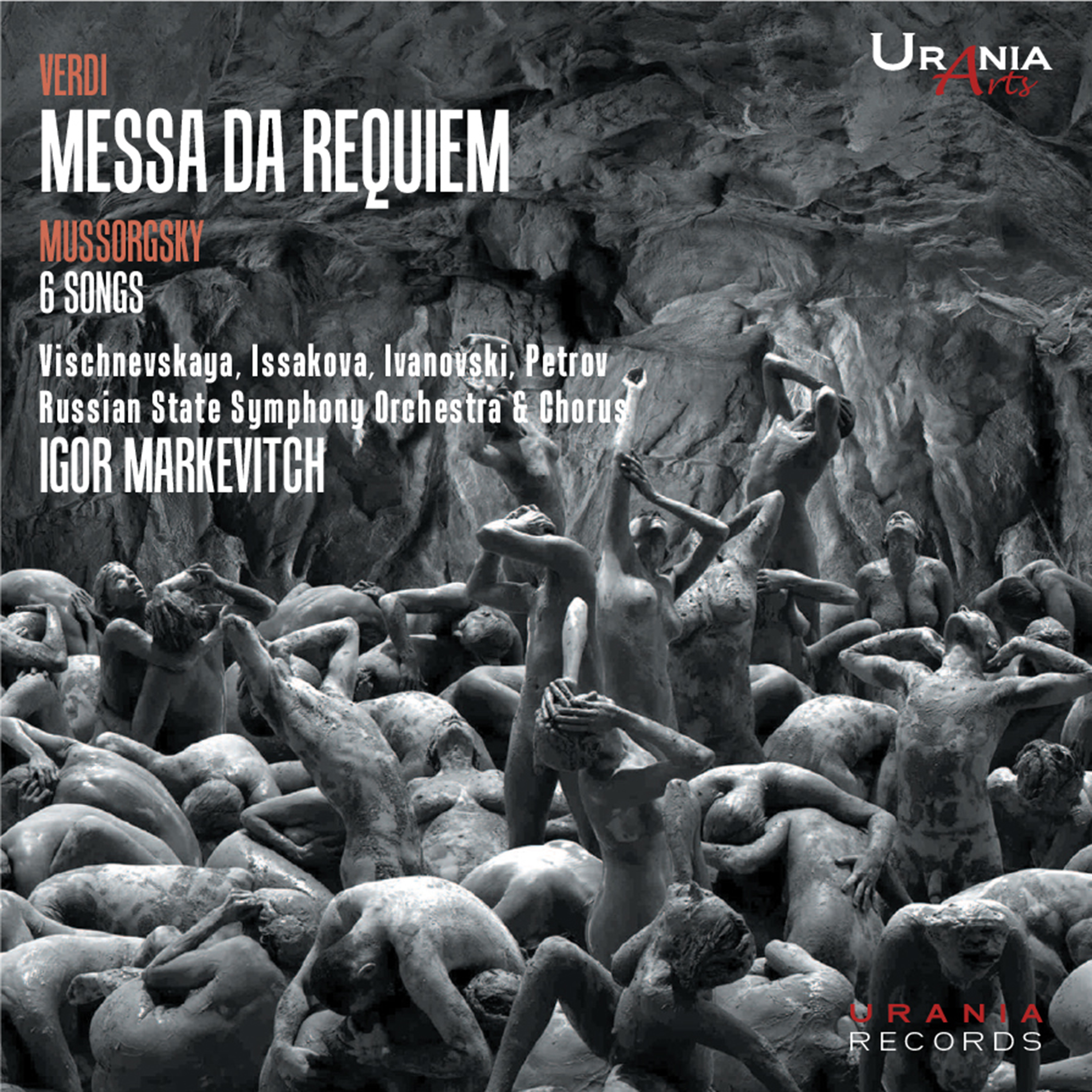 Picture of Igor Markevitch, Galina Vischnevskaya, Russian State Symphony Orchestra, Philharmonia Orchestra - Verdi: Messa da Requiem - Igor Markevitch