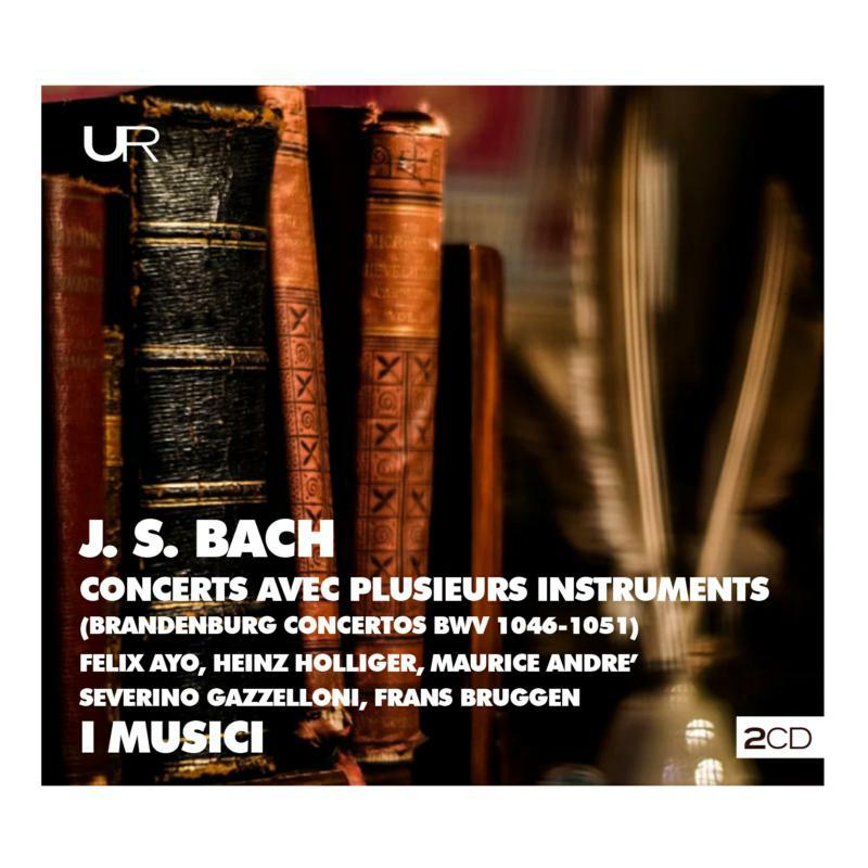 Picture of I Musici, Frans Bruggen, Heinz Holliger, Felix Ayo - Bach: Concerts Avec Plusieurs Instruments (Brandenburg Concertos) (2CD)