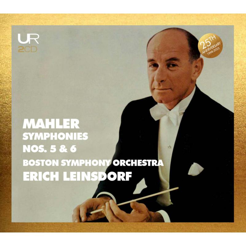 Picture of Erich Leinsdorf; Boston Symphony Orchestra - Leinsdorf conducts Mahler: Symphonies Nos. 5 & 6