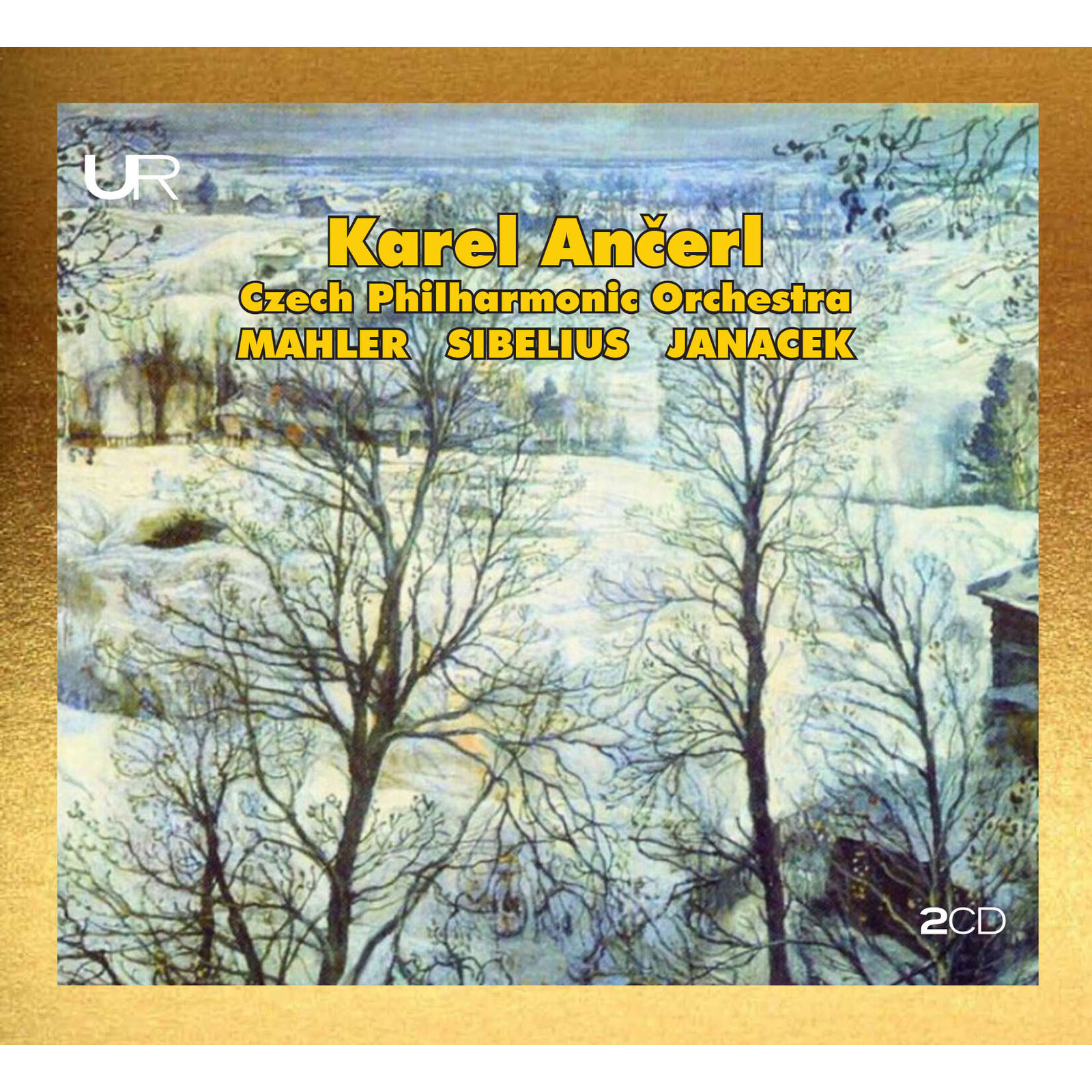 Picture of Karel Ancerl; Czech Philharmonic Orchestra - Ancerl conducts: Mahler, Sibelius, Janacek