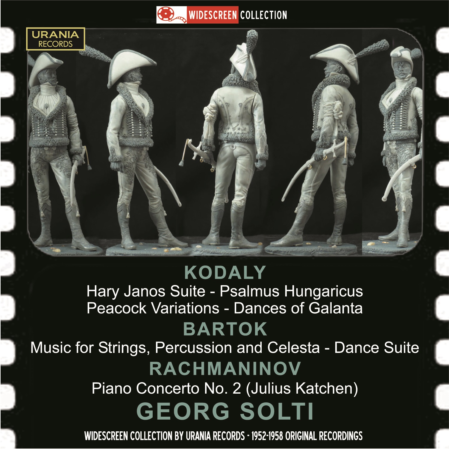Picture of William Mc Alpine, Julius Katchen, London Philharmonic Orchestra, London Symphony Orchestra, Georg Solti - Solti conducts Kodali, Bartok, Rachmaninov