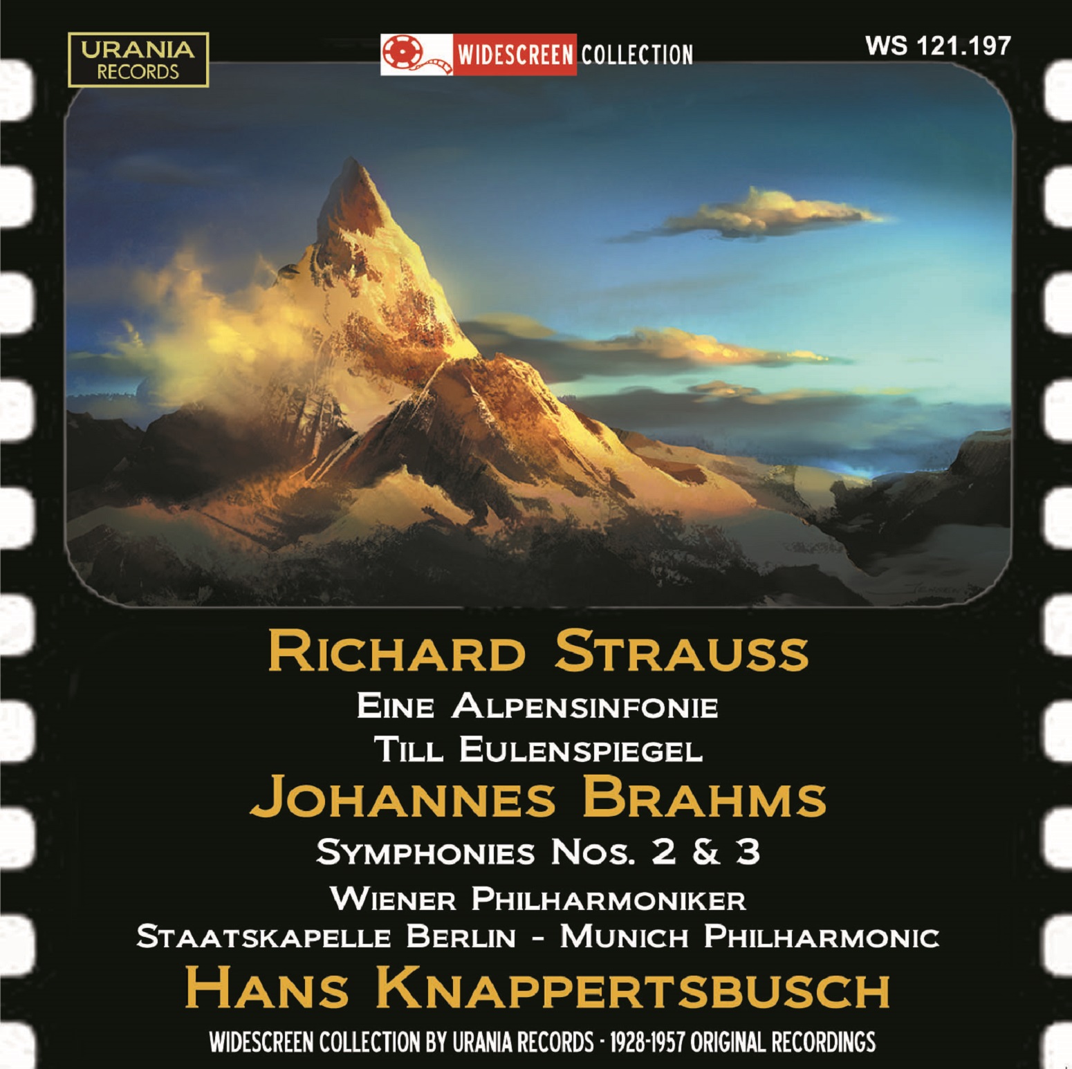 Picture of Hans Knappertsbusch, Munich Philharmonic Orchestra, Wiener Philharmoniker Orchestra, Staatskapelle Berlin Orchestra - Knappertsbusch conducts Strauss & Brahms