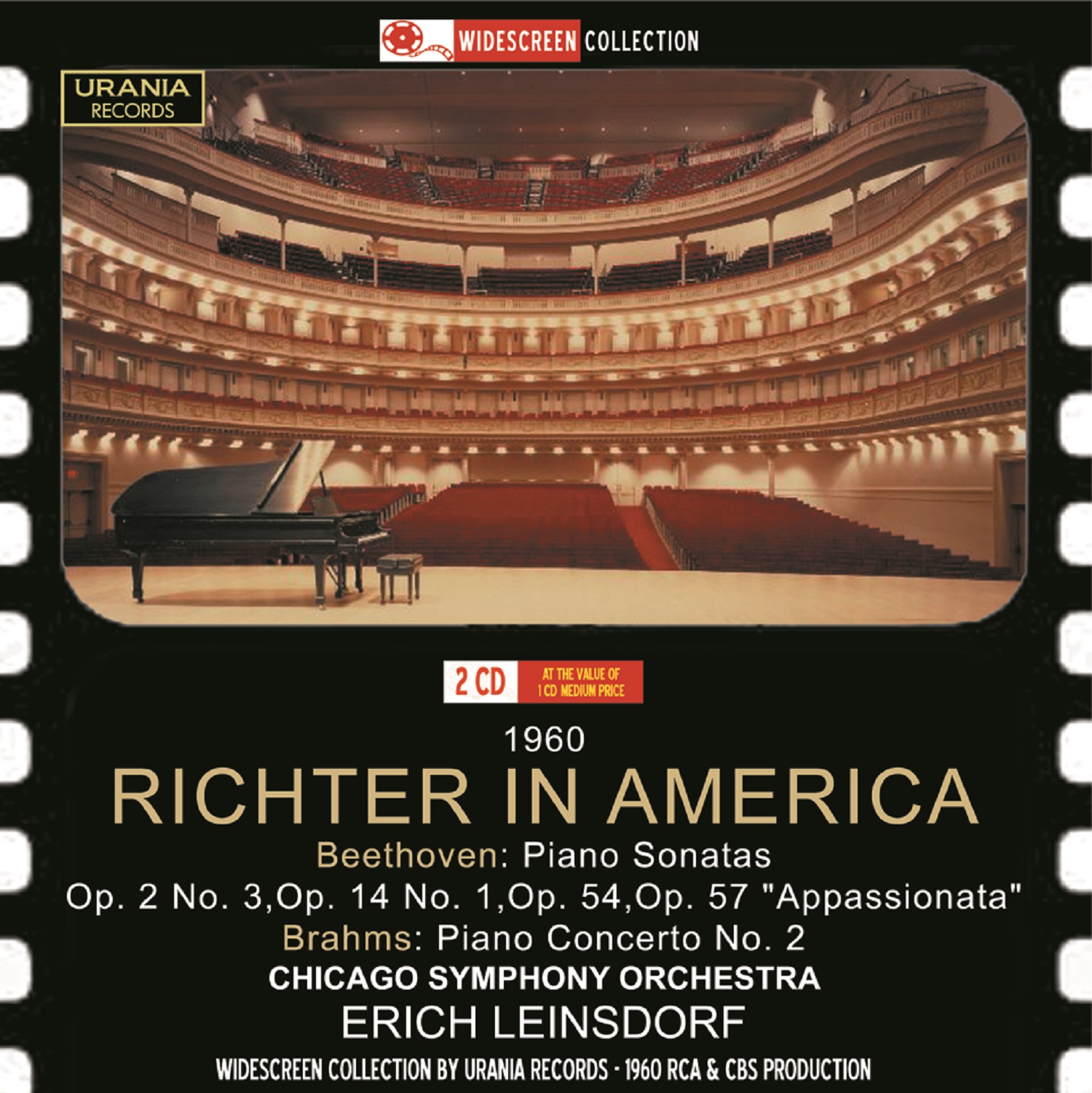 Picture of Sviatoslav Richter, Chicago Symphony Orchestra, Erich Leinsdorf - Richter in America