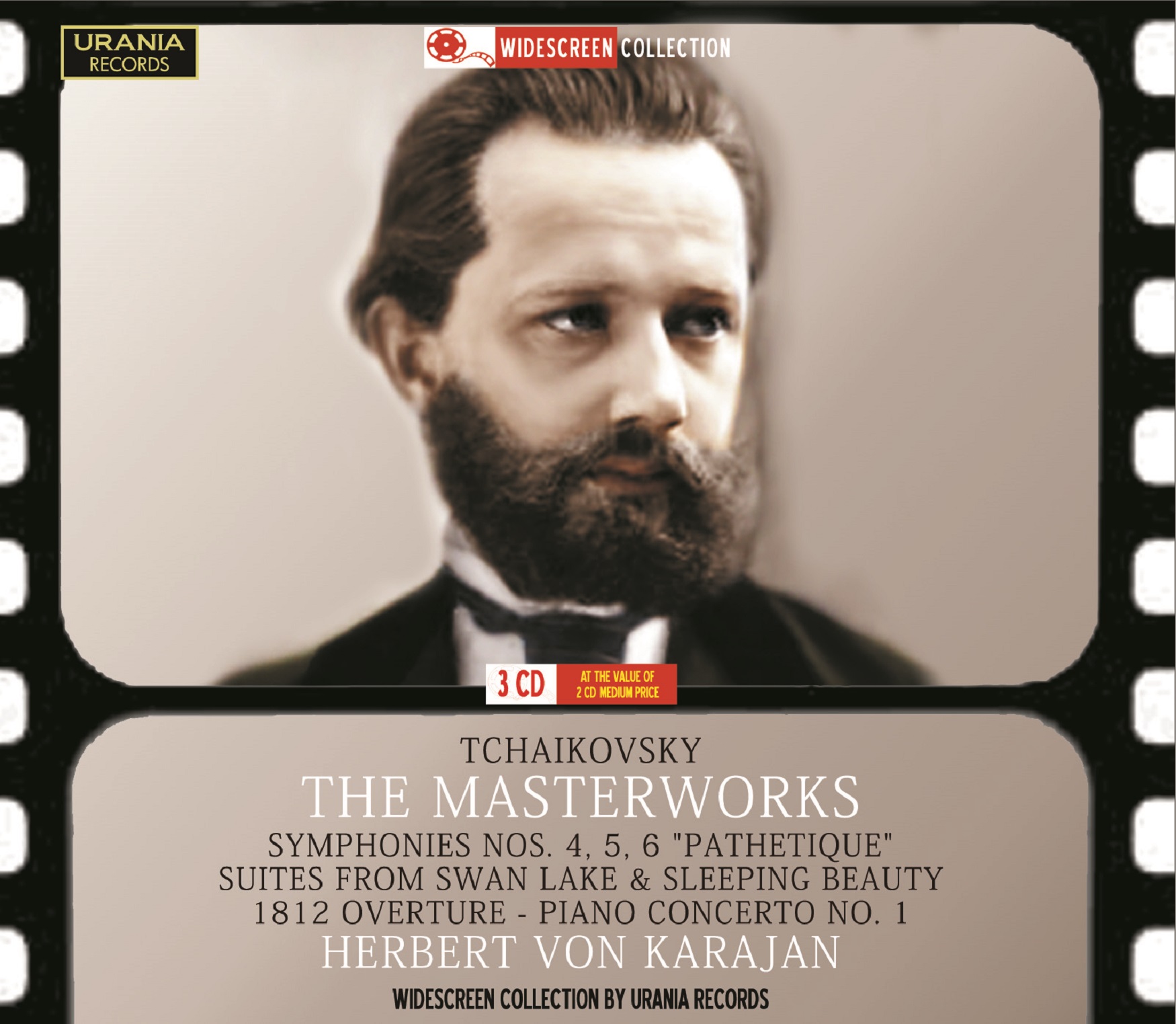 Picture of Sviatoslav Richter, Philharmonia Orchestra, Wiener Symphoniker Orchestra, Herbert von Karajan - Tchaikovsky: The Masterworks