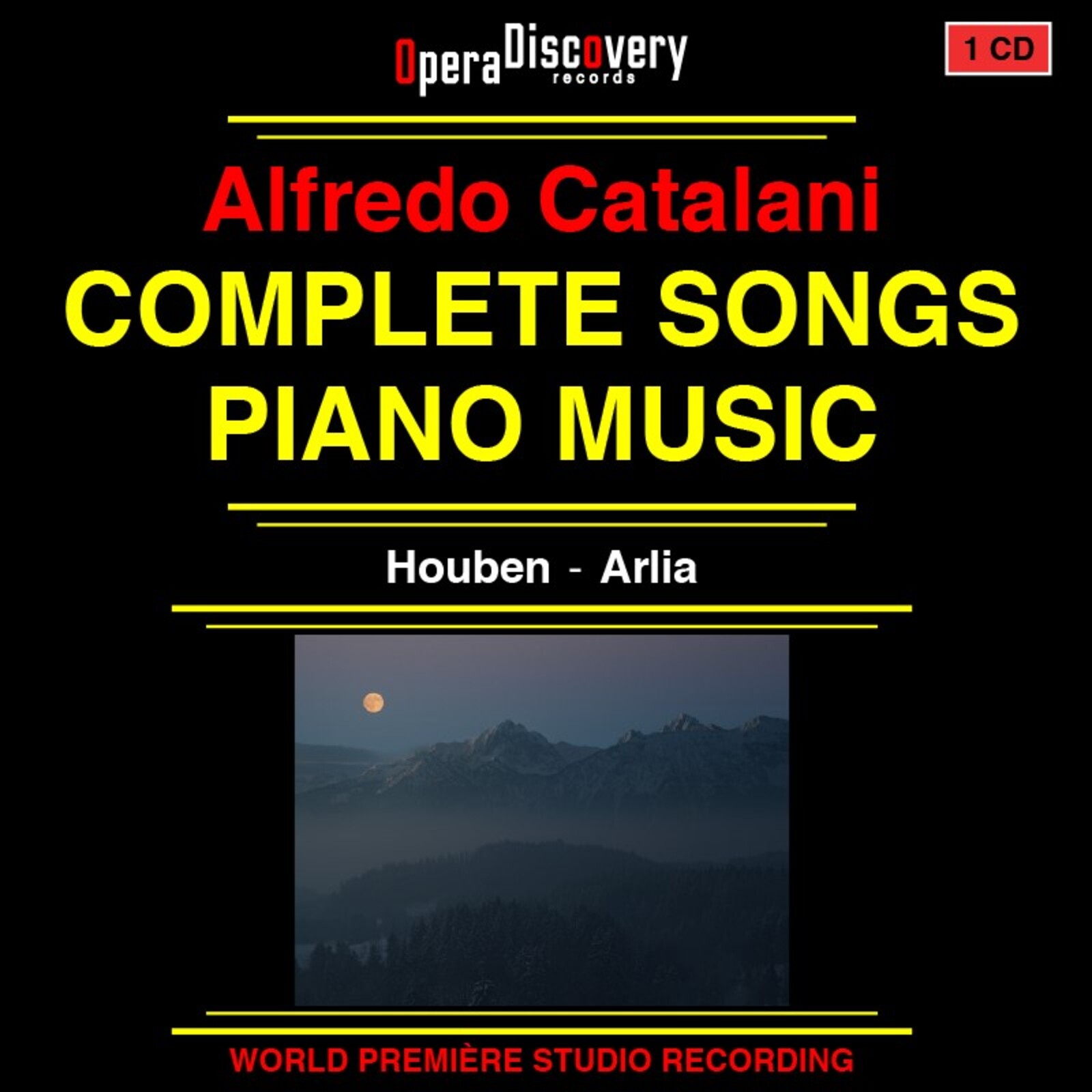 Picture of Lisa Houben, Filippo Arlia - Alfredo Catalani: Complete Songs and Piano Music