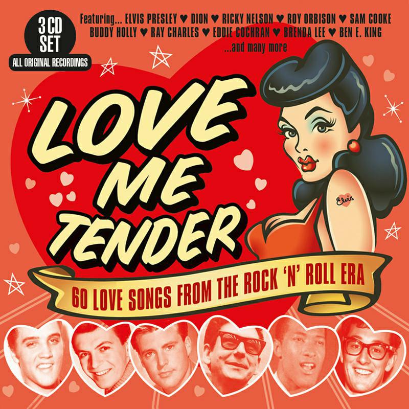 Picture of Various Artists - Love Me Tender - 60 Love Songs From The Rock 'n' Roll Era (3CD)