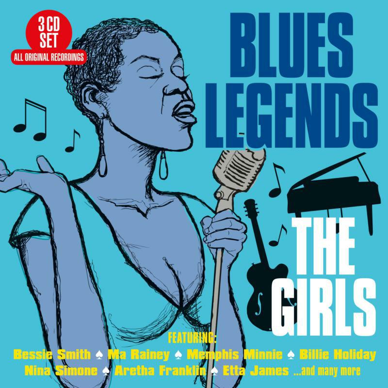 Picture of Various Artists - Blues Legends - The Girls (3CD)