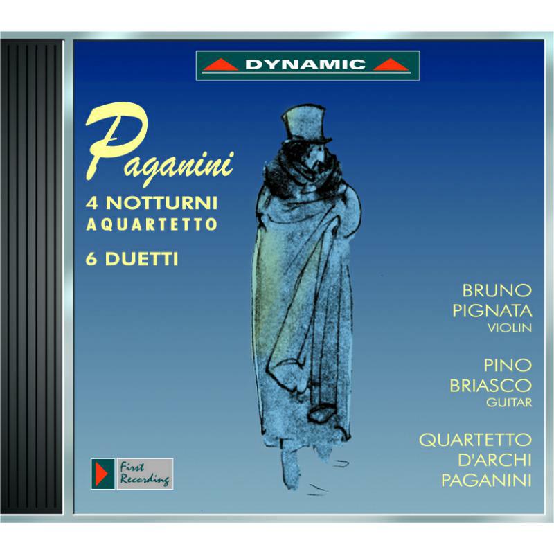 Picture of Quartettopaganini,Briasco Pino - Paganini: 4 Notturni Quartetto