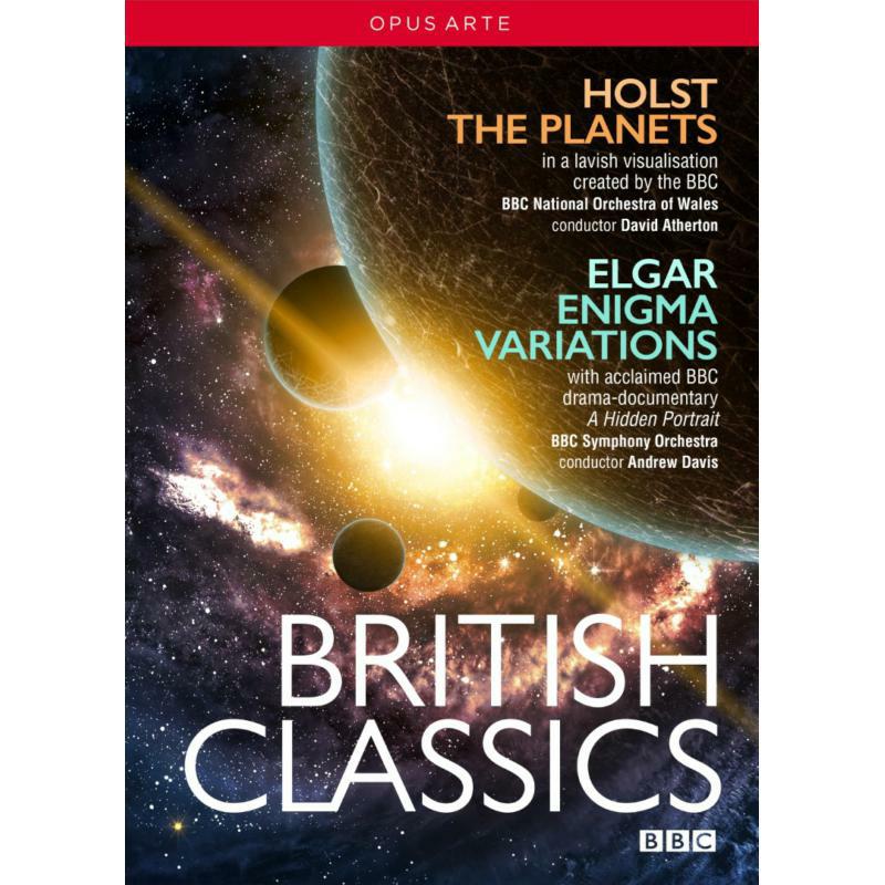 Picture of Bbc So/Davis/Atherton - British Classics - Edward Elgar: Enigma Variations, Gustav Holst: The Planets