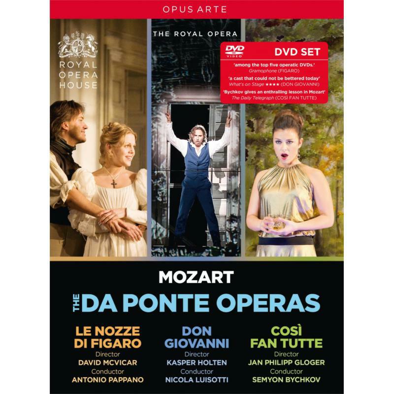 Picture of Royal Opera/Pappano/Bychkov - Wolfgang Amadeus Mozart: Le nozze di Figaro, Don Giovanni, Cosi fan tutte